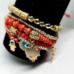 Assorted Beaded Bracelets